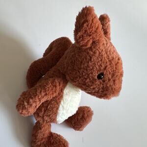 Jellycat Tumbletuft Squirrel Soft Plush Toy Retired Stuffed Woodland Animal 7”